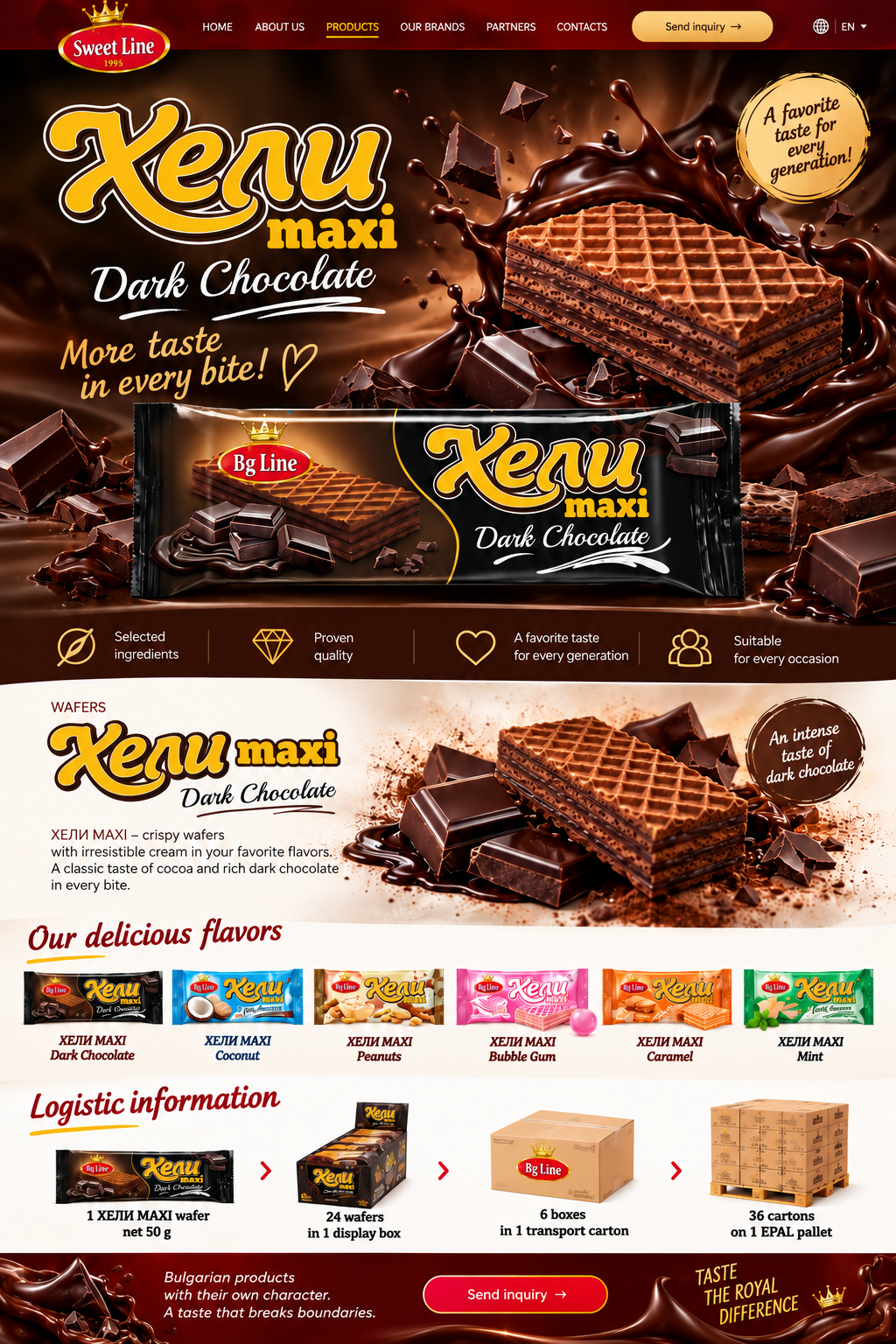 Sweetline products